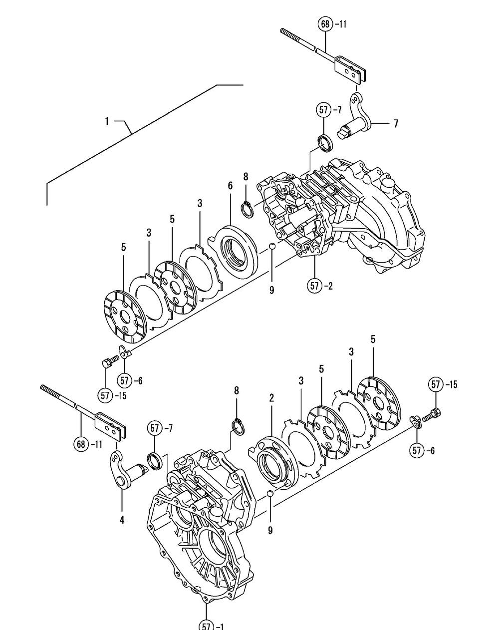 Disc Brake Diagram and Parts List for SX3100 54ALB4S727-54ALB4SW727-54ALB4SX727-54ALB4SY727-54ALB4SZ727-54AMB4S727-54AMB4SW727-54AMB4SX727-54AMB4SY727-54AMB4SZ727 Cub Cadet Lawn Tractor